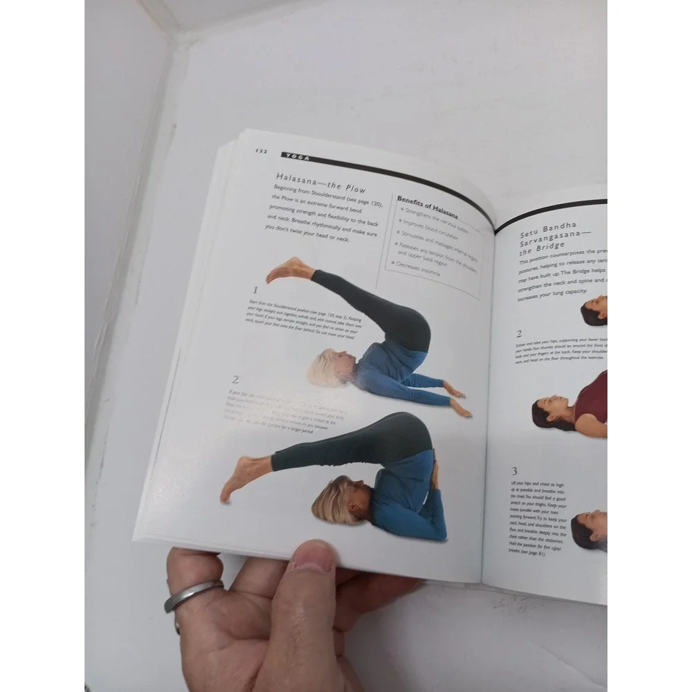 Pilates, Yoga, Meditation, And Stress Book 2 Book Lot With Tao Te Ching Book...